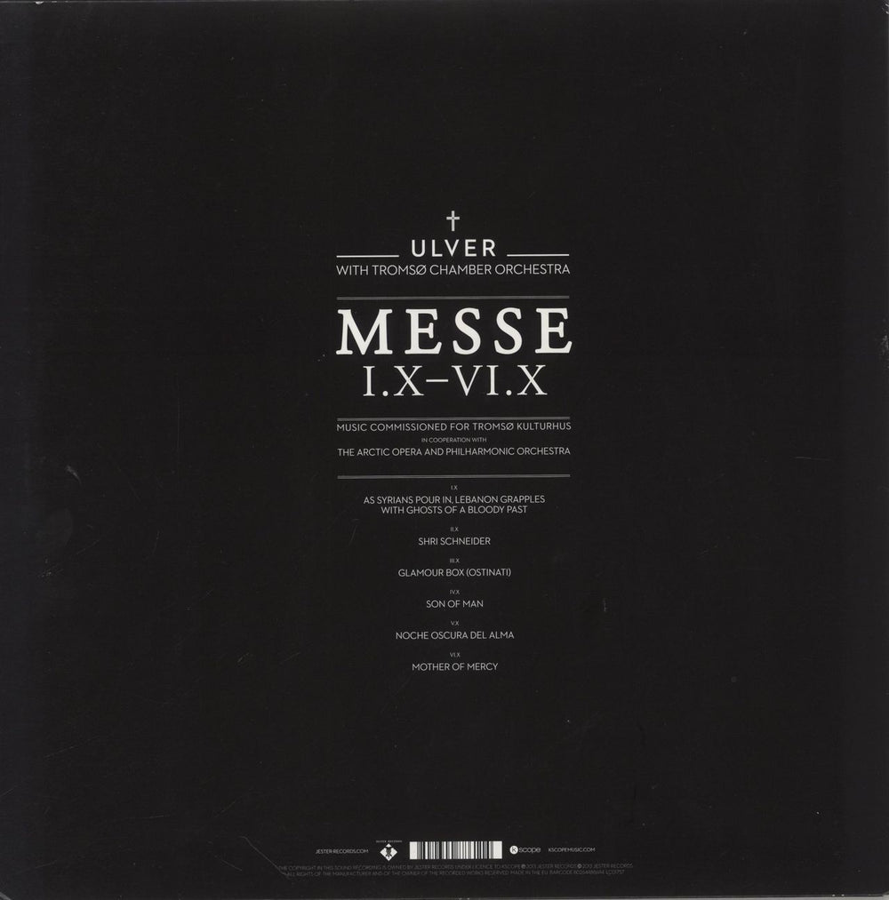 Ulver Messe I.X-VI.X - RSD14 UK picture disc LP (vinyl picture disc album) 802644886114