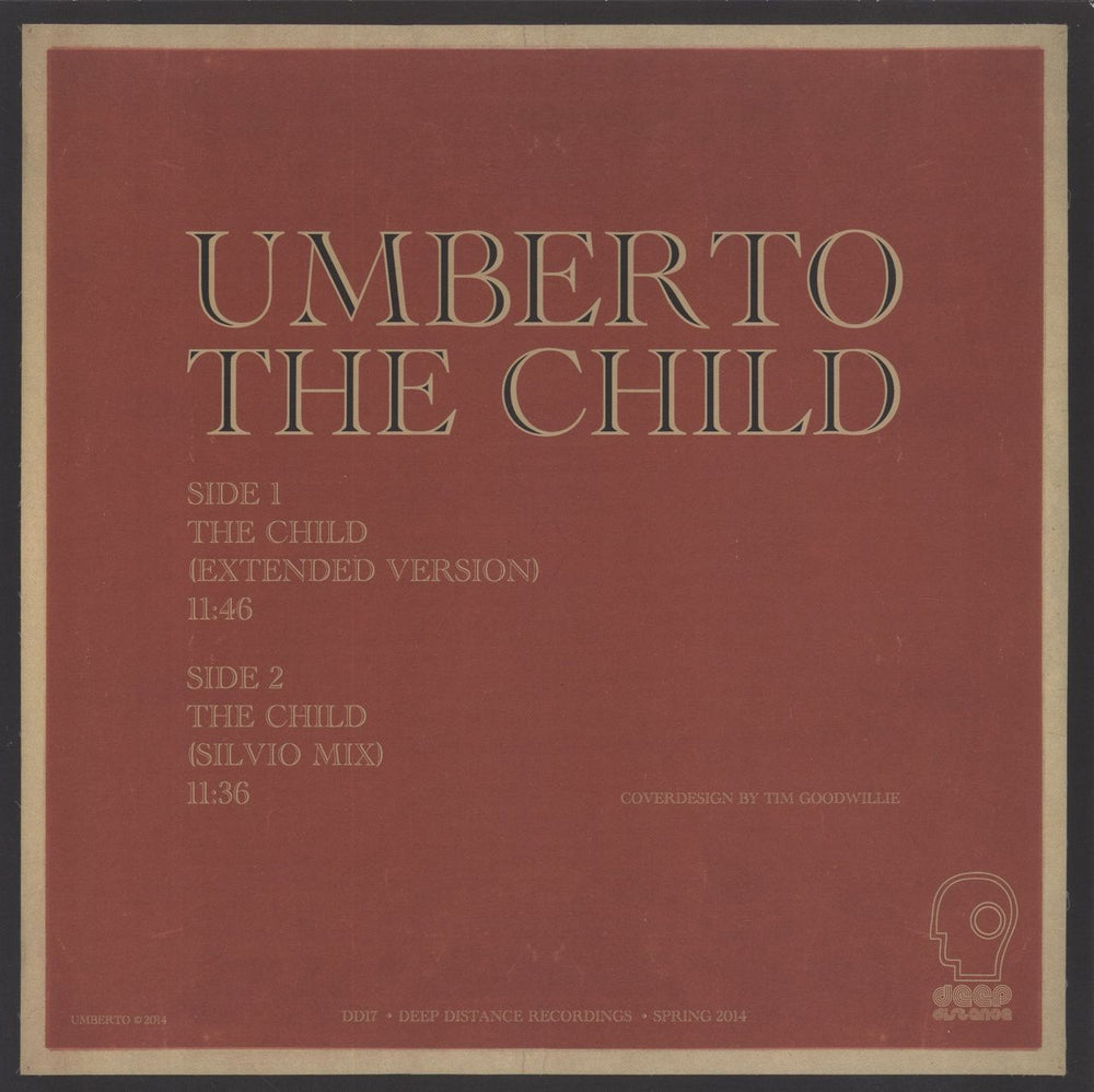 Umberto (00S) The Child - White Vinyl UK 12" vinyl single (12 inch record / Maxi-single)