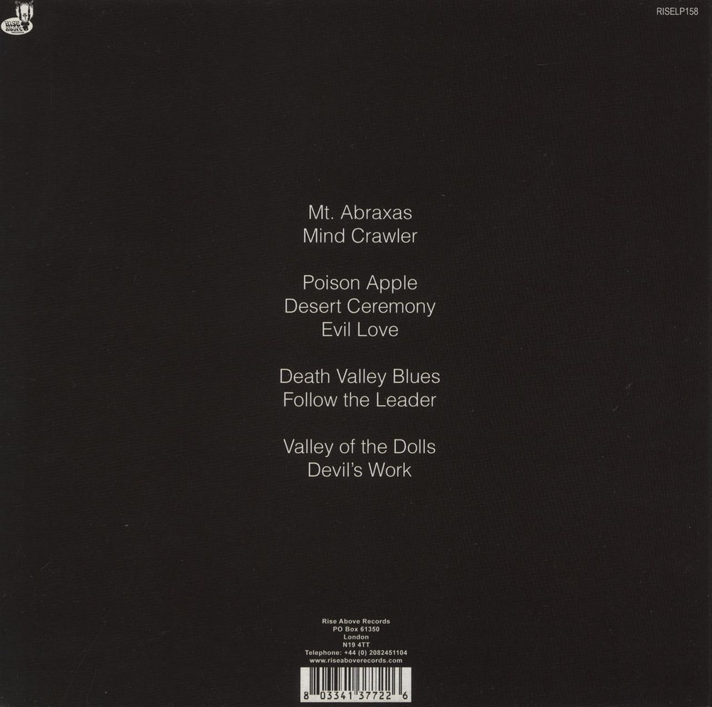 Uncle Acid & The Deadbeats Mind Control - Swamp Green Vinyl UK 2-LP vinyl record set (Double LP Album) 803341377226