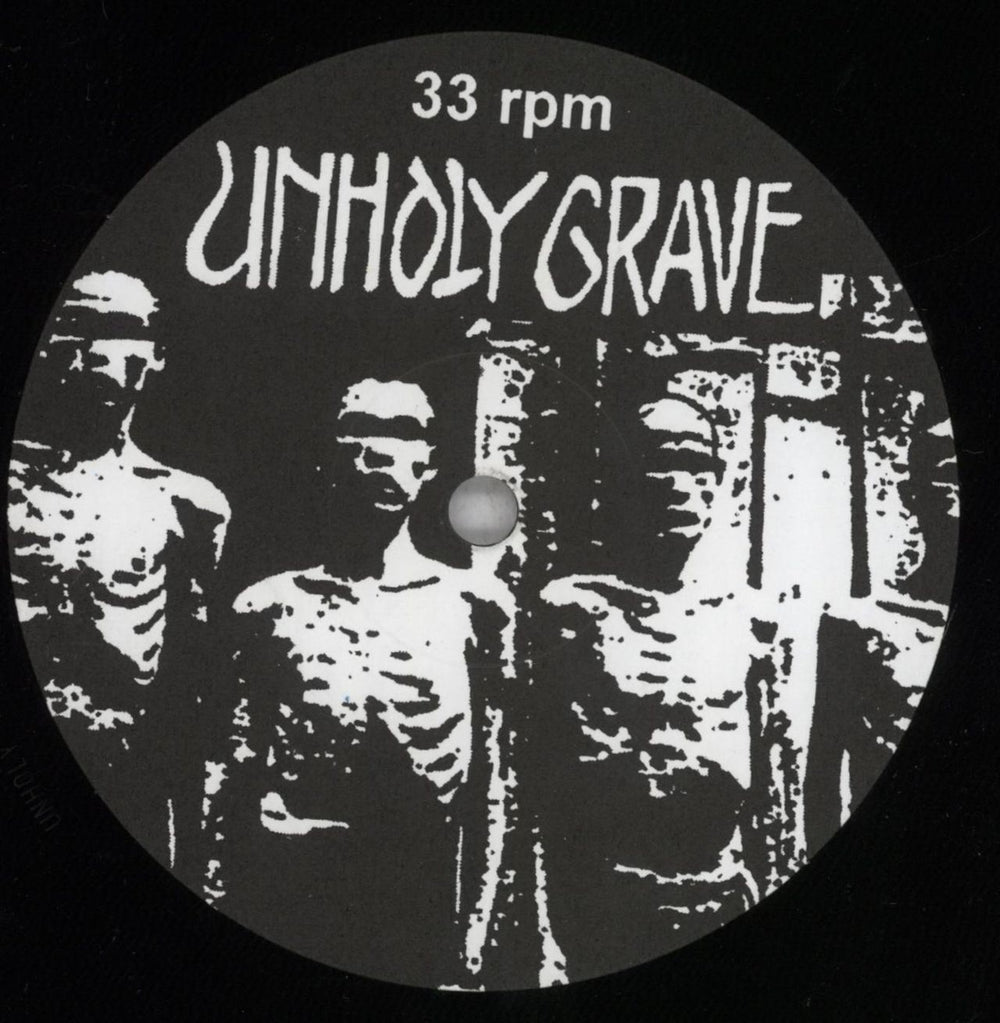 Unholy Grave .....To Protect / Rotten World But No Bore Shit!! Czech vinyl LP album (LP record) 65JLPTO835481