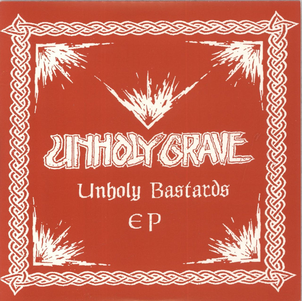 Unholy Grave Unholy Bastards EP US 7" vinyl single (7 inch record / 45) AGROMOSH#030