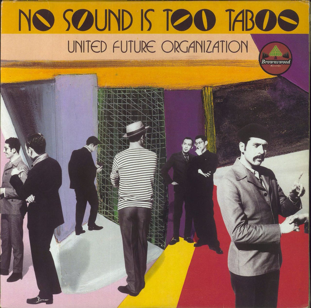 United Future Organization No Sound Is Too Taboo UK 2-LP vinyl record set (Double LP Album) 534487-1