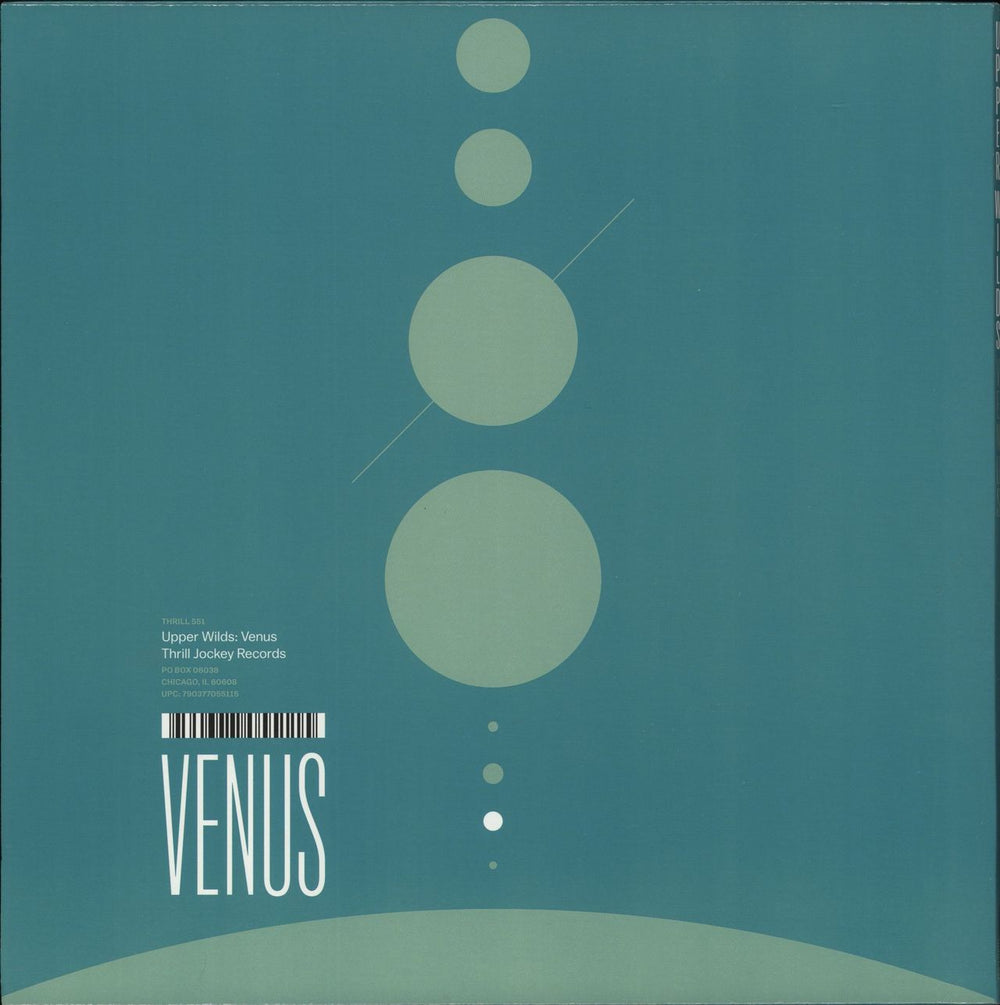 Upper Wilds Venus - Green Translucent Vinyl US vinyl LP album (LP record) 790377055115