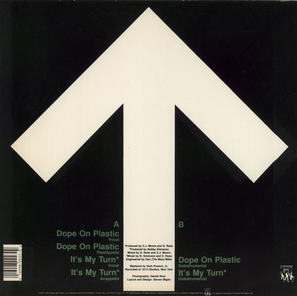 Uptown Dope On Plastic US 12" vinyl single (12 inch record / Maxi-single)