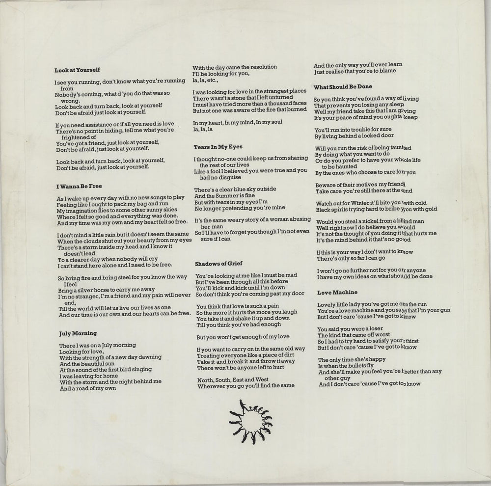 Uriah Heep Look At Yourself - 2nd - EX UK vinyl LP album (LP record)