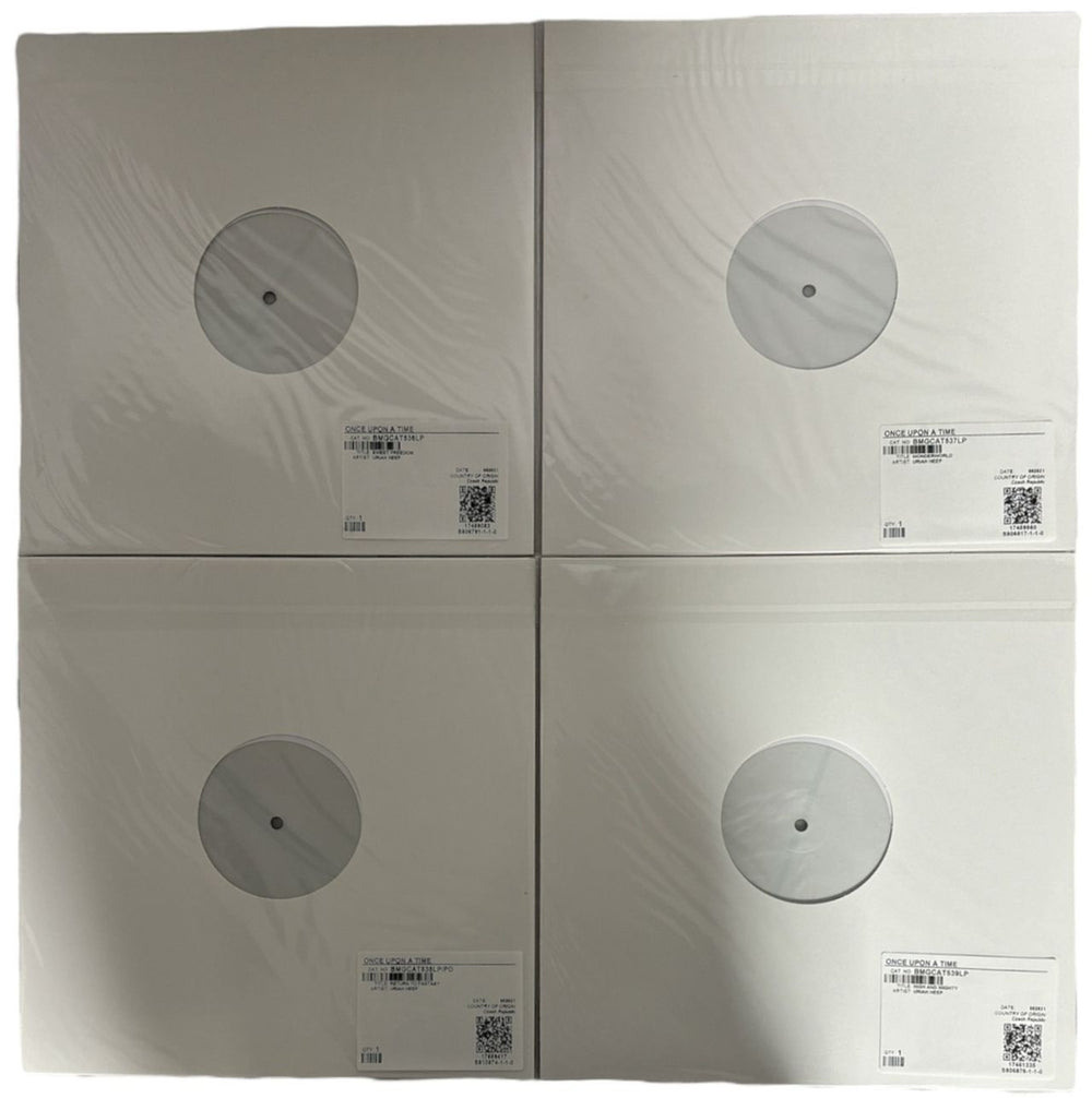 Uriah Heep Once Upon A Time - Test Pressing - 9 Discs UK vinyl LP album (LP record) URILPON834809