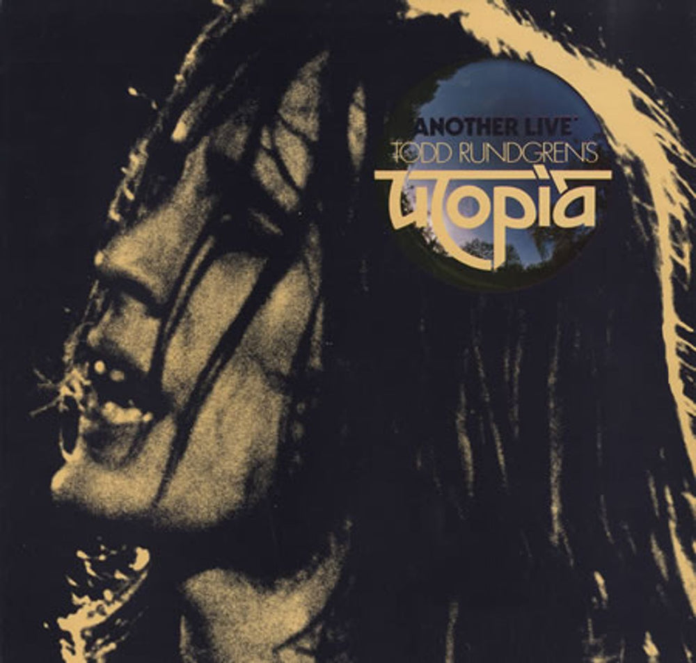 Utopia (US) Another Live UK vinyl LP album (LP record) K55508