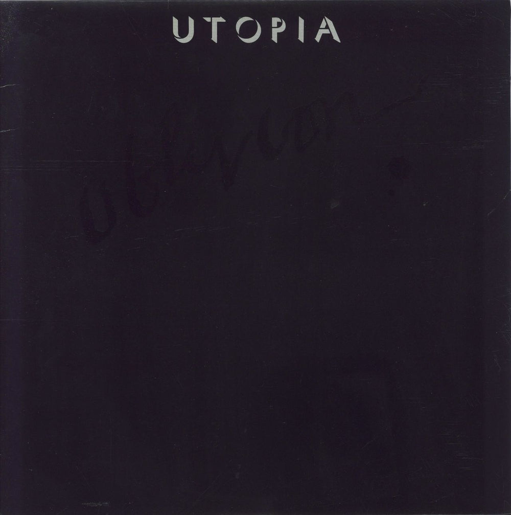 Utopia (US) Oblivion Canadian vinyl LP album (LP record) PB6029