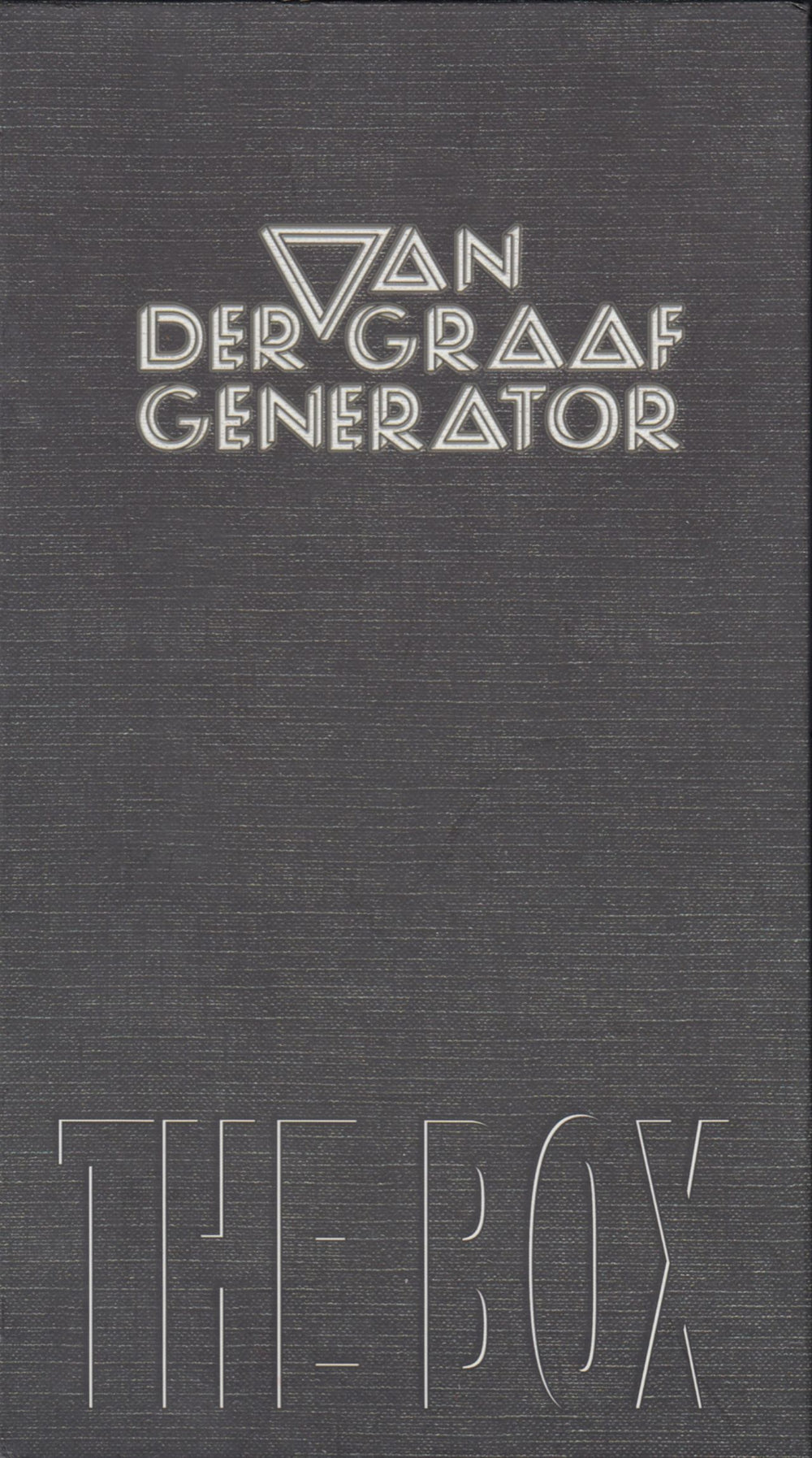 Van Der Graaf Generator The Box UK box set VDGGBOX1