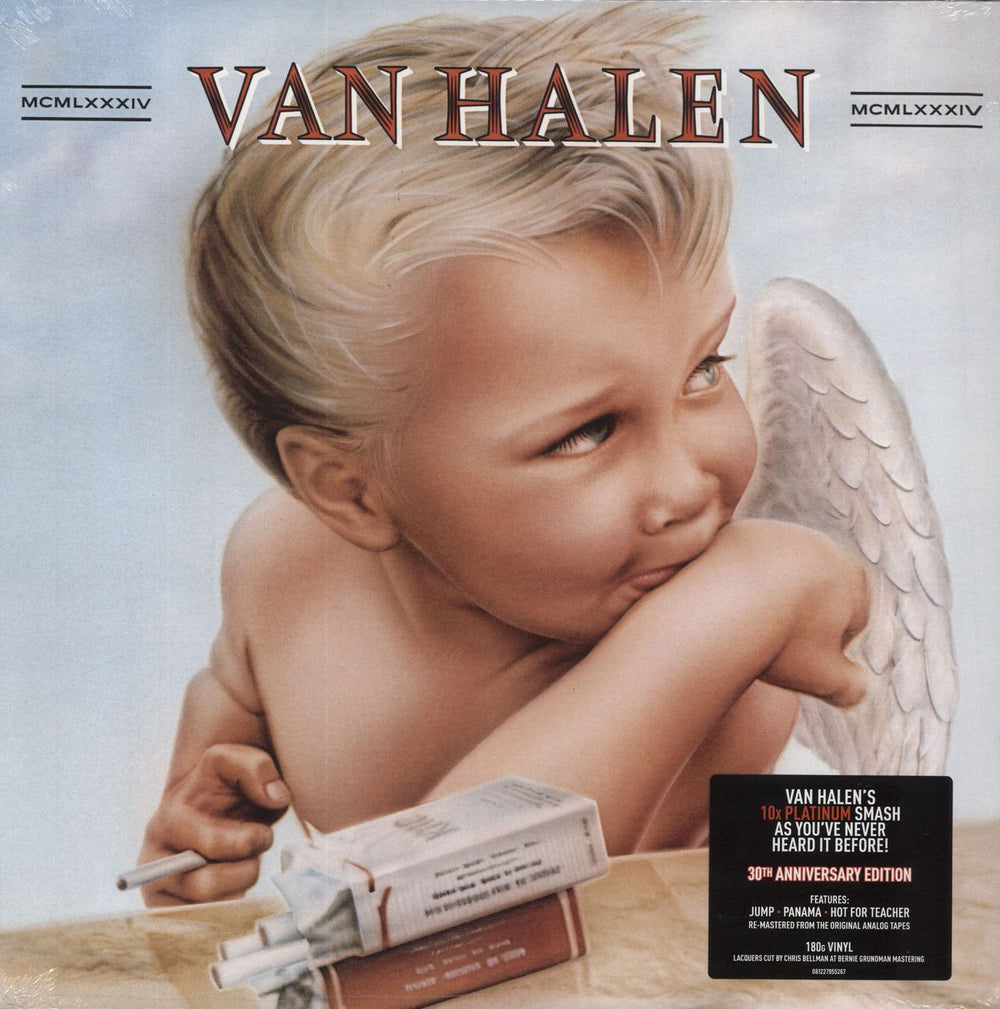 Van Halen 1984 | 30th Anniversary Remaster - 180 Gram - Sealed UK vinyl LP album (LP record) 081227955267