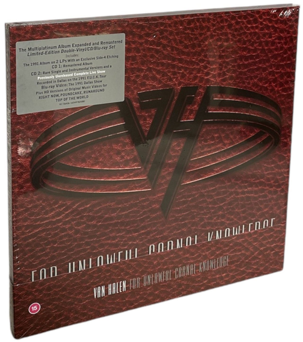 Van Halen For Unlawful Carnal Knowledge - Sealed UK Vinyl Box Set R2726426