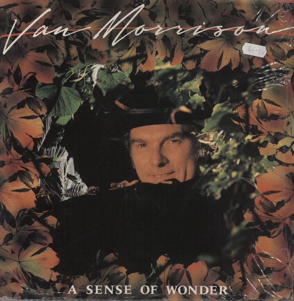 Van Morrison A Sense Of Wonder - Shrink UK vinyl LP album (LP record) MERH54