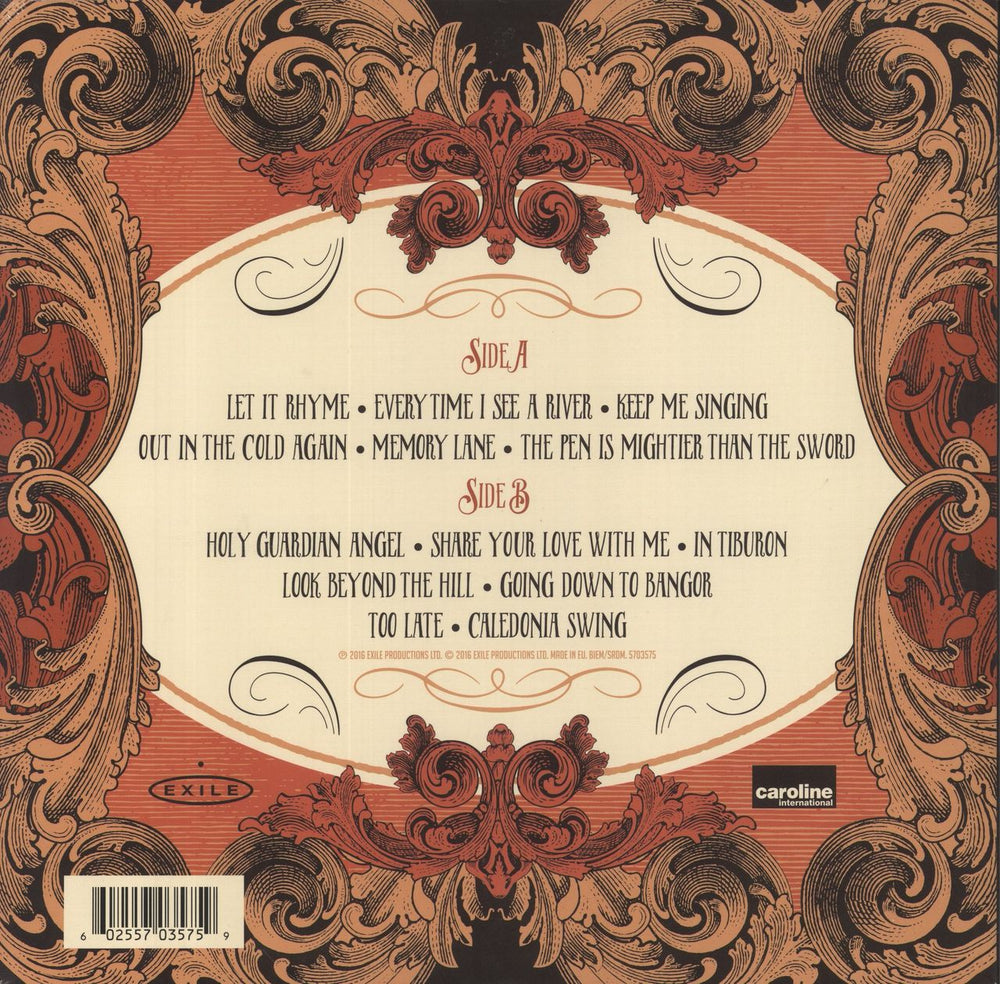 Van Morrison Keep Me Singing - 180gm UK vinyl LP album (LP record) VMOLPKE852847