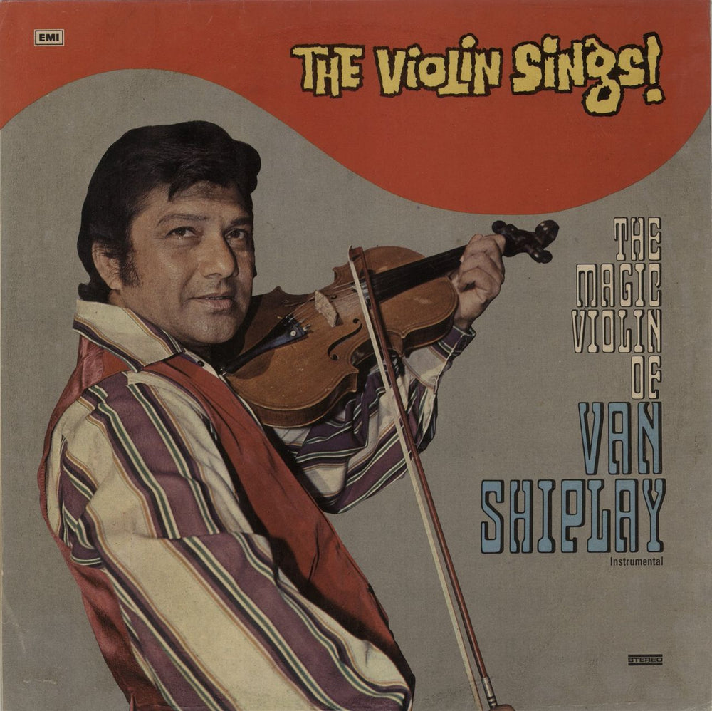 Van Shipley The Violin Sings! The Magic Violin De Van Shiplay Indian vinyl LP album (LP record) S/MOCEC4220