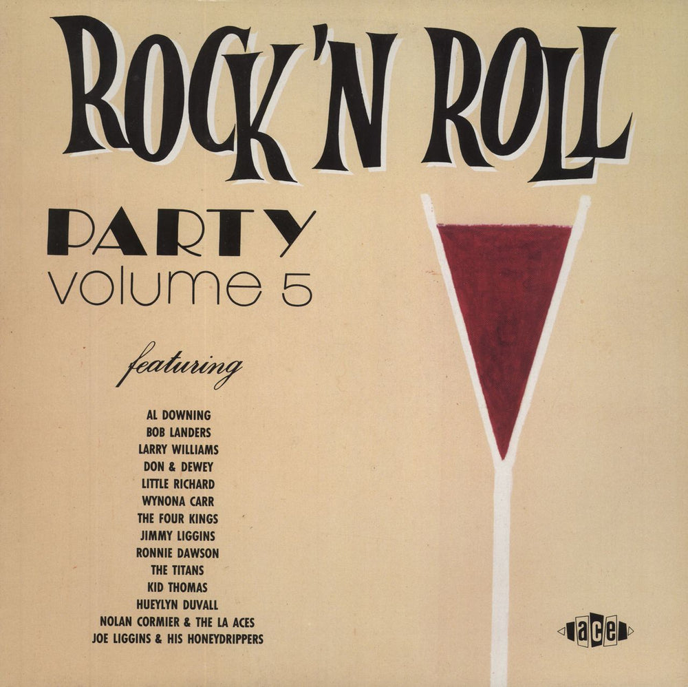 Various-50s/Rock & Roll/Rockabilly Rock 'N Roll Party Volume 5 UK vinyl LP album (LP record) CH158