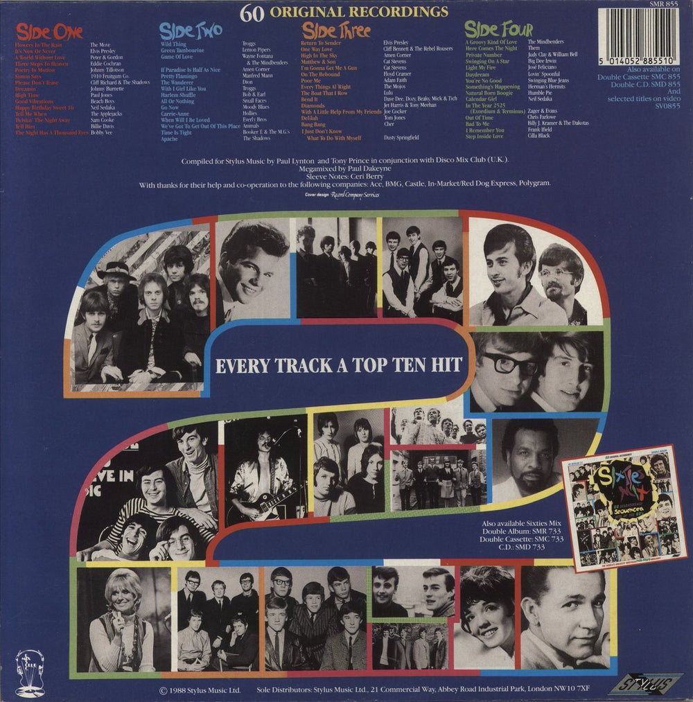 Various-60s & 70s Sixties Mix 2 UK 2-LP vinyl record set (Double LP Album) 5014052885510