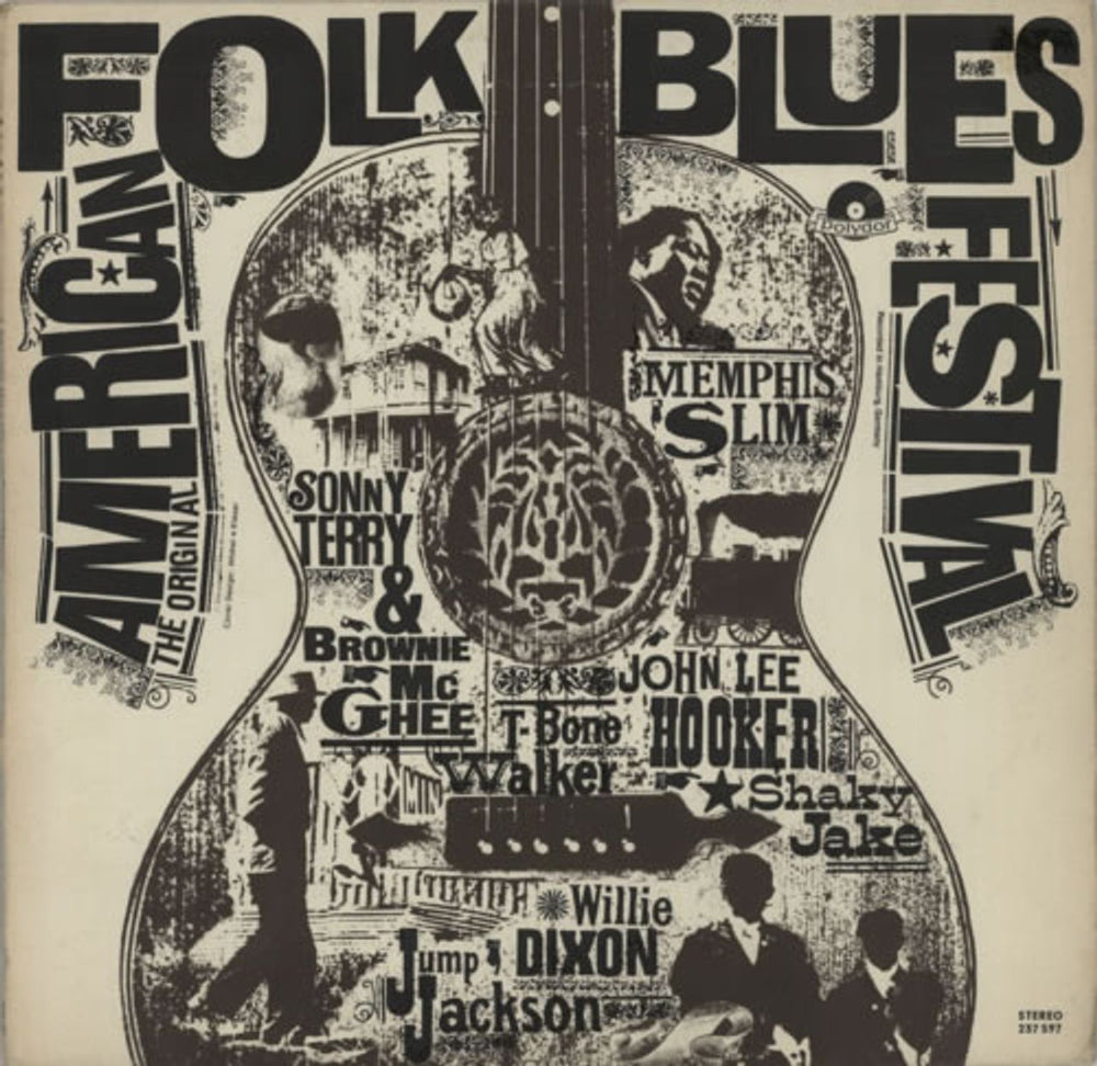 Various-Blues & Gospel American Folk Blues Festival German vinyl LP album (LP record) 237597