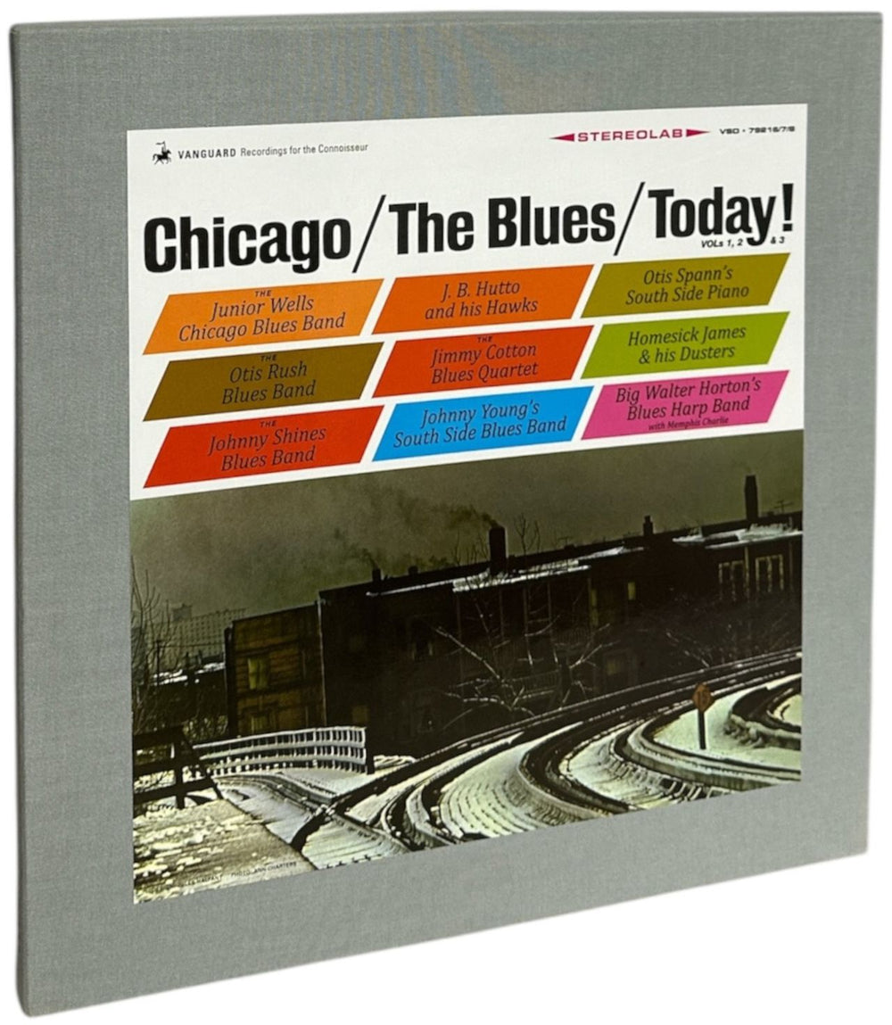 Various-Blues & Gospel Chicago / The Blues / Today! - Vol. 1, 2 & 3 - 180gm Vinyl UK 3-LP vinyl record set (Triple LP Album) VSD79216/7/8