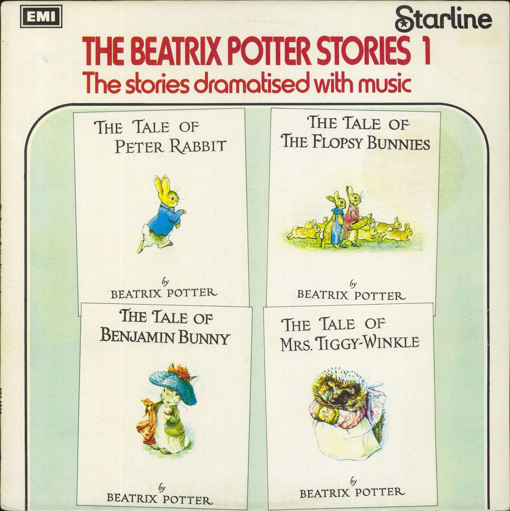 Various-Childrens The Beatrix Potter Stories 1 & 2 UK 2-LP vinyl record set (Double LP Album) SRS5096/7