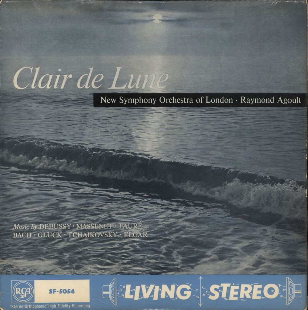 Various-Classical & Orchestral Clair De Lune UK vinyl LP album (LP record) SF-5054