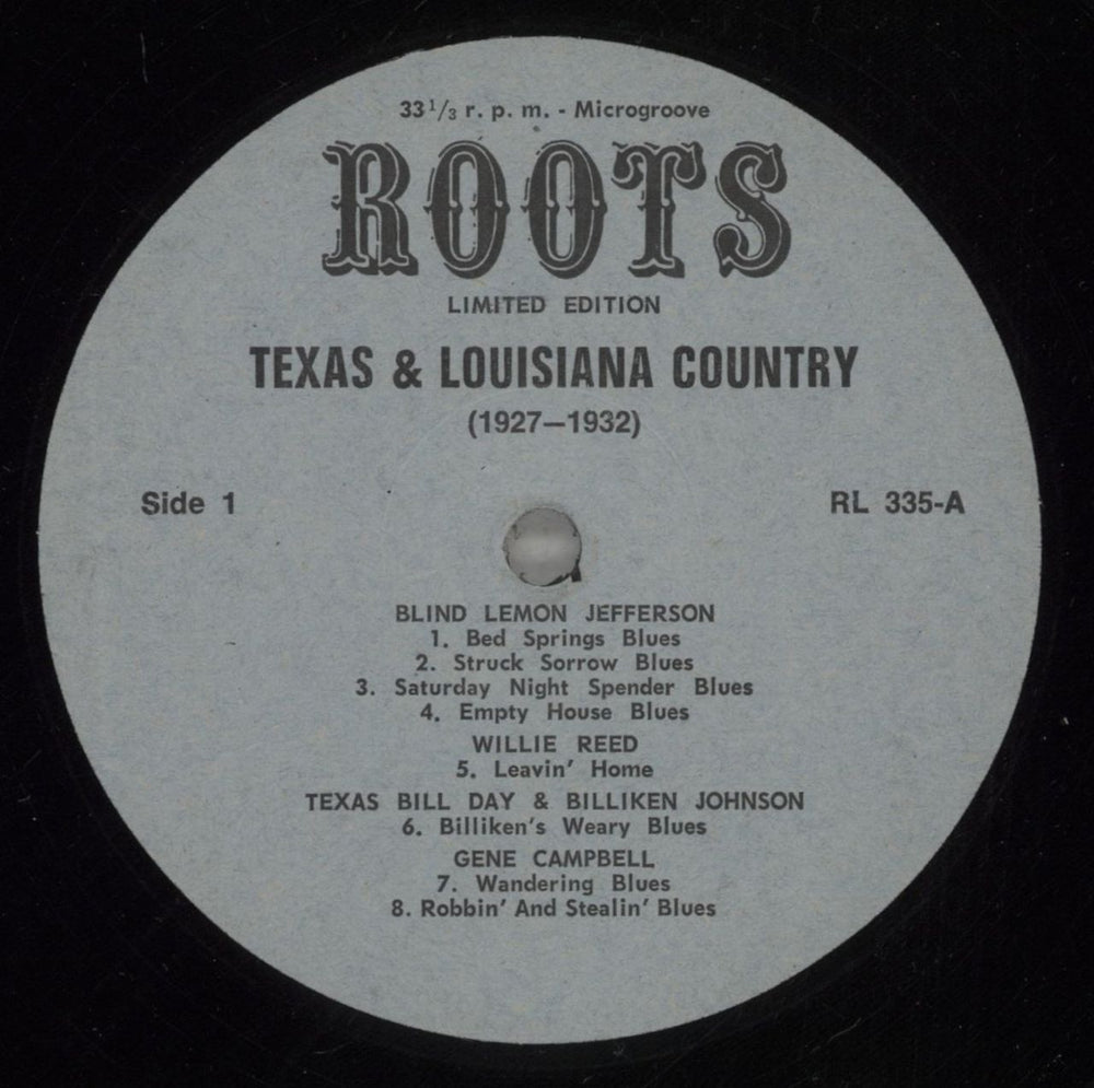 Various-Country Texas & Louisiana Country UK vinyl LP album (LP record) CVALPTE877675