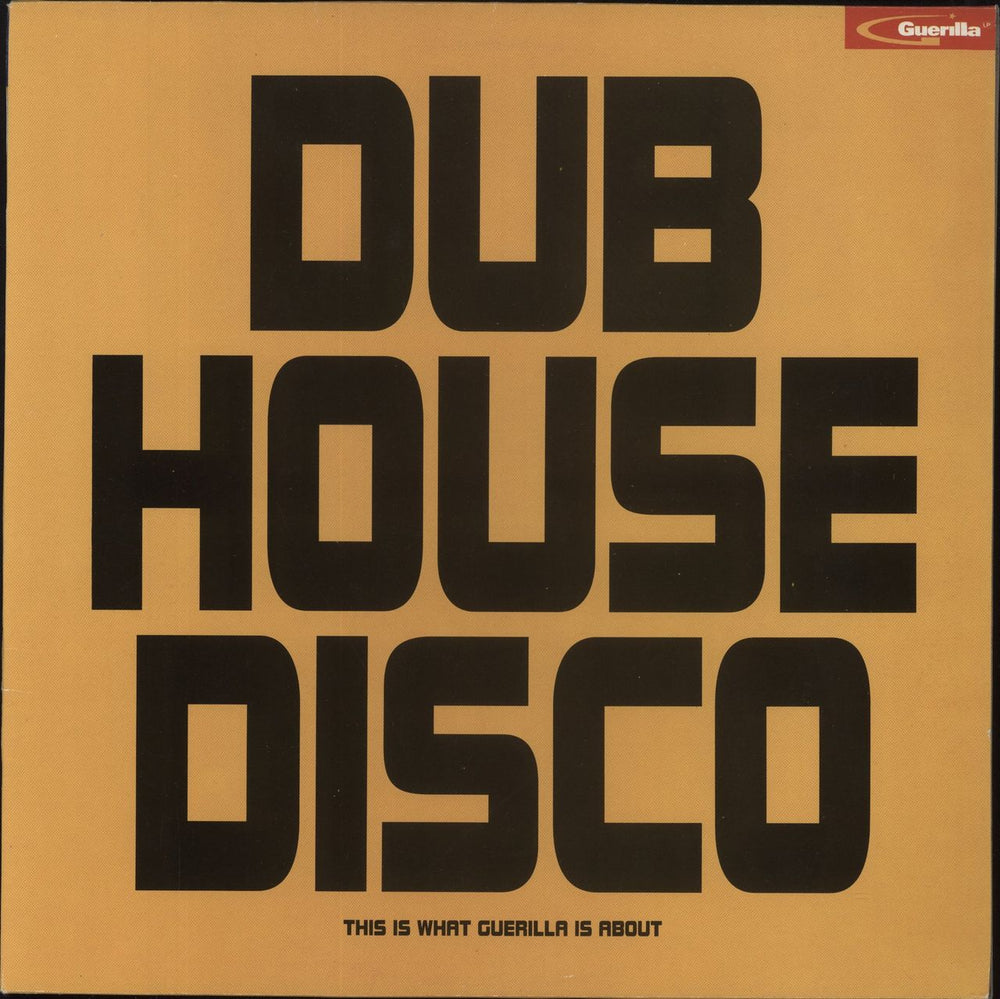 Various-Dance Dub House Disco UK 2-LP vinyl record set (Double LP Album) GRLP004