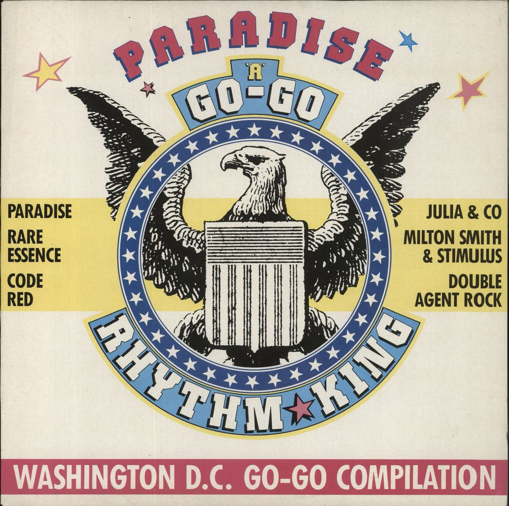 Various-Dance Paradise A Go-Go - Washington D.C. Go Go Compilation UK vinyl LP album (LP record) LEFTLP4