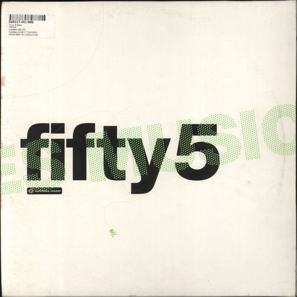 Various-Dance Subtitles Fifty 5 EP. UK 2-LP vinyl record set (Double LP Album) SUBTITLES055