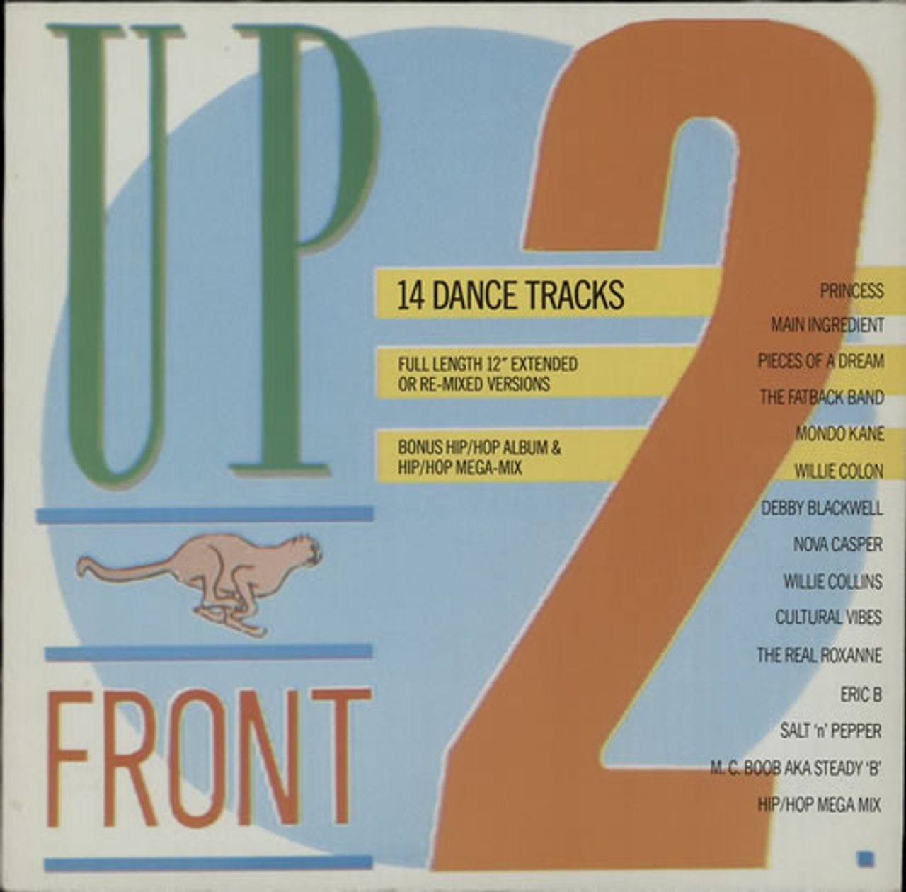 Various-Dance Upfront 2 UK 2-LP vinyl record set (Double LP Album) UPFT2