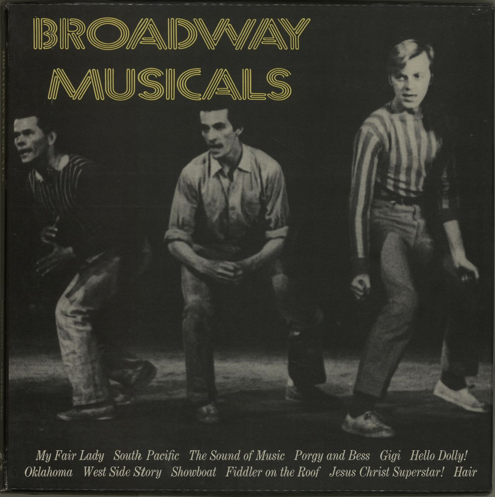 Various-Film, Radio, Theatre & TV Broadway Musicals UK Vinyl Box Set SMS6430-6435