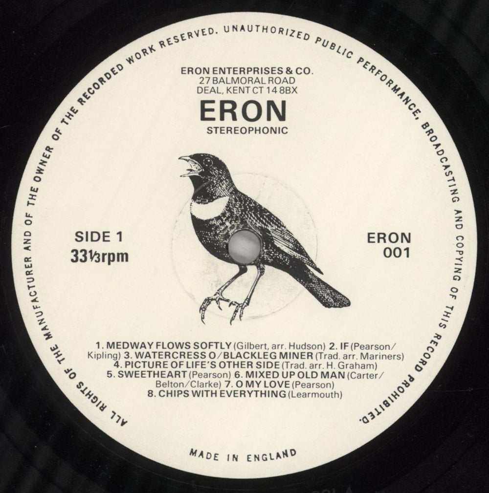 Various-Folk Folk In Sandwich - Autographed UK vinyl LP album (LP record) V-FLPFO852901