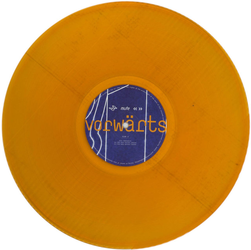 Various-Indie Vorwarts - Orange vinyl + CD - Shrink UK vinyl LP album (LP record) I-VLPVO855869