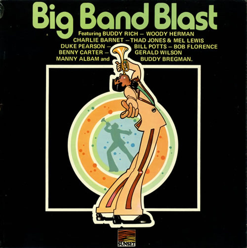 Various-Jazz Big Band Blast UK vinyl LP album (LP record) SLS50249