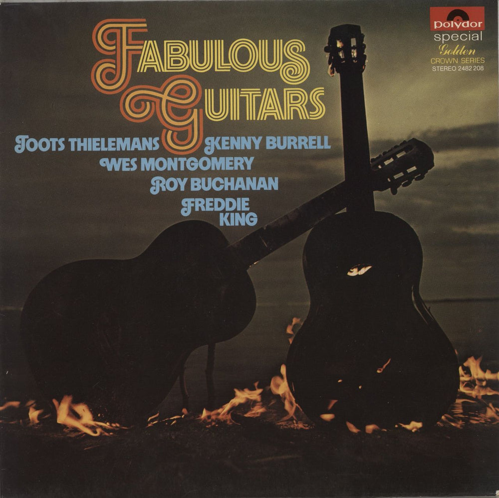 Various-Jazz Fabulous Guitars Belgian vinyl LP album (LP record) 2482208
