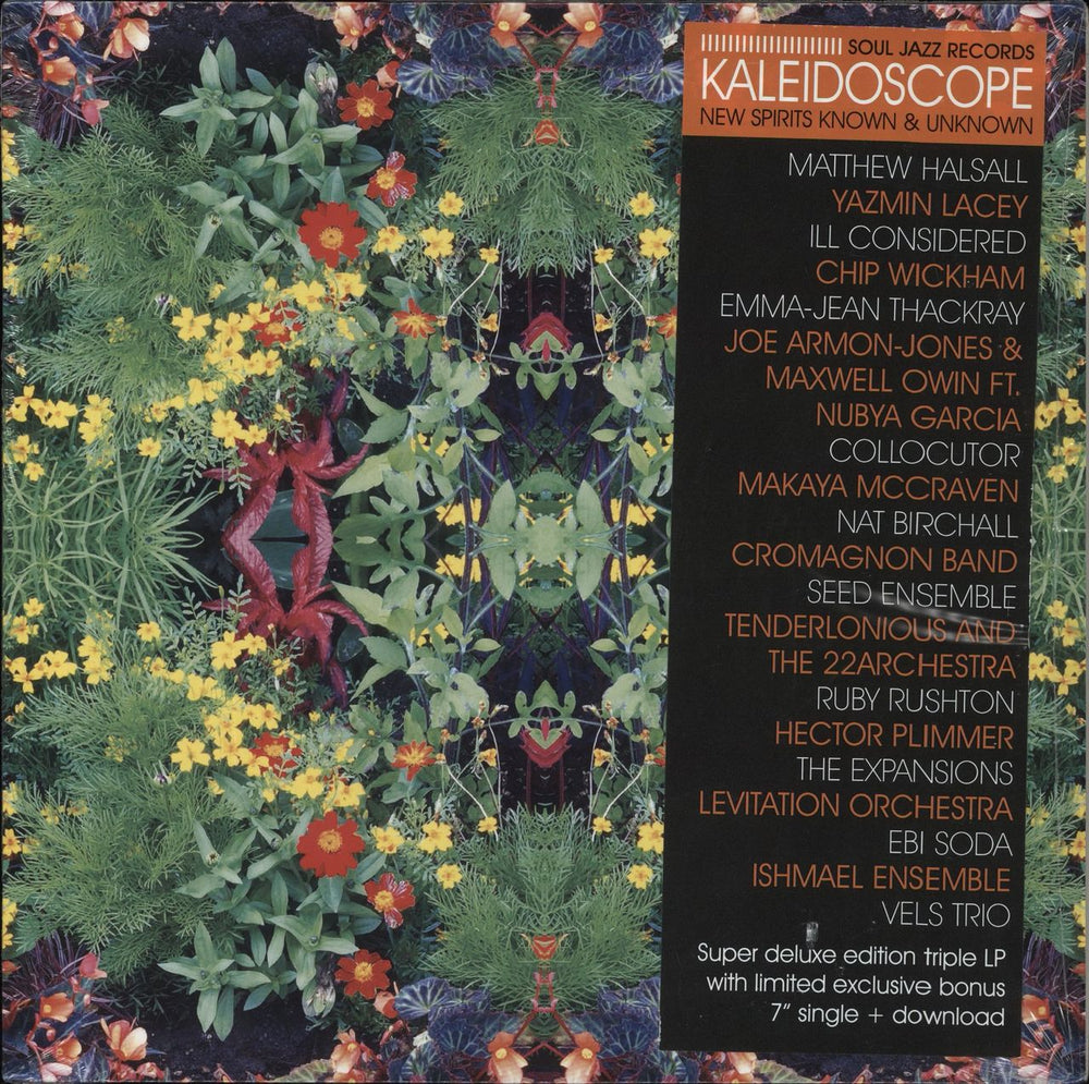 Various-Jazz Kaleidoscope (New Spirits Known & Unknown) UK 3-LP vinyl record set (Triple LP Album) SJRLP455-7