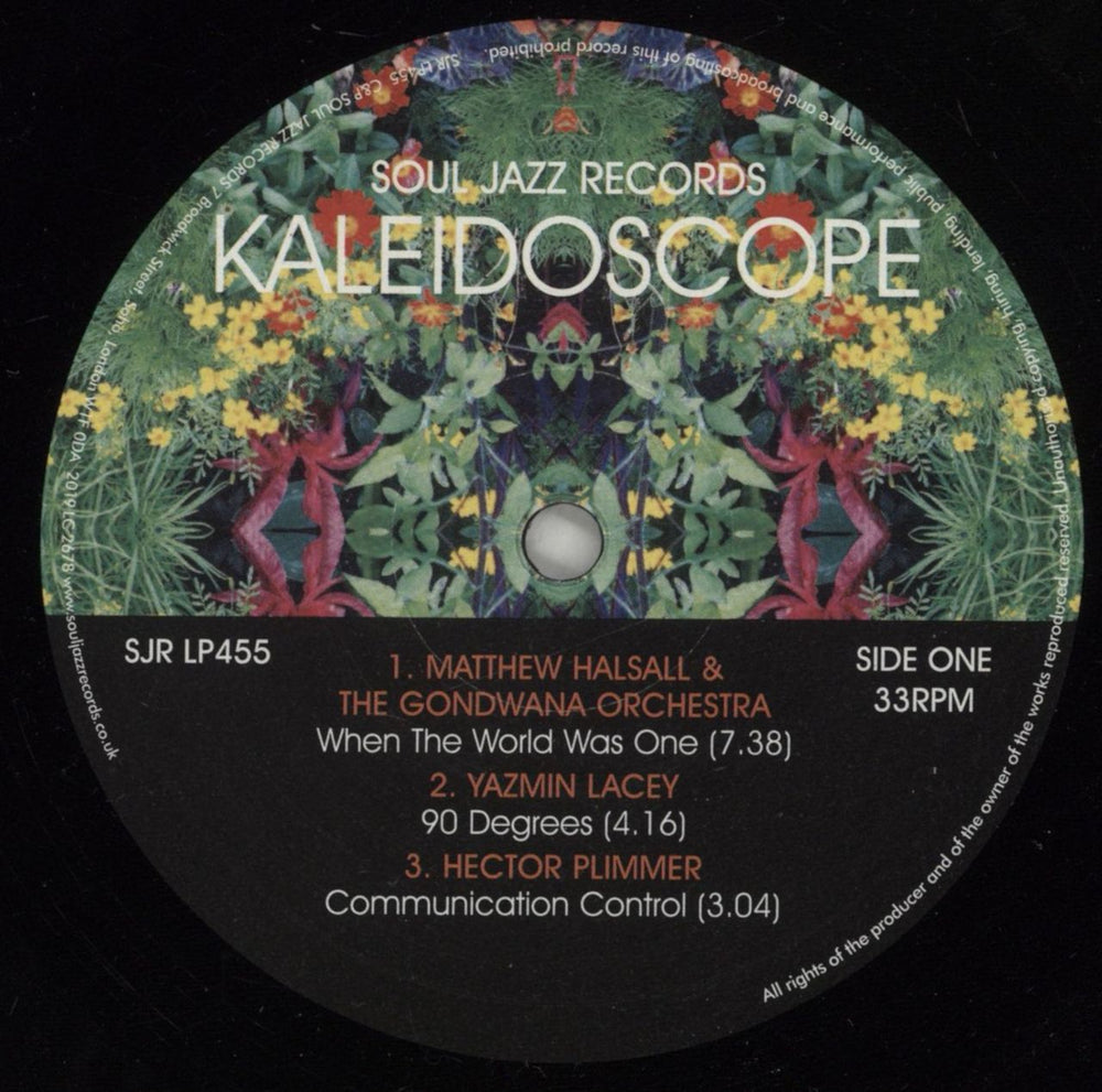 Various-Jazz Kaleidoscope (New Spirits Known & Unknown) UK 3-LP vinyl record set (Triple LP Album) V-J3LKA845625