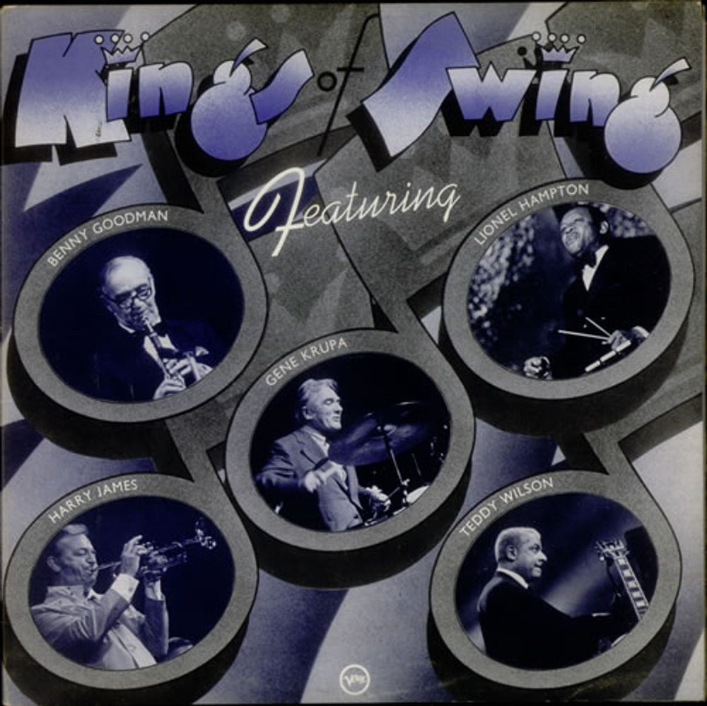 Various-Jazz Kings Of Swing UK 2-LP vinyl record set (Double LP Album) 2683055