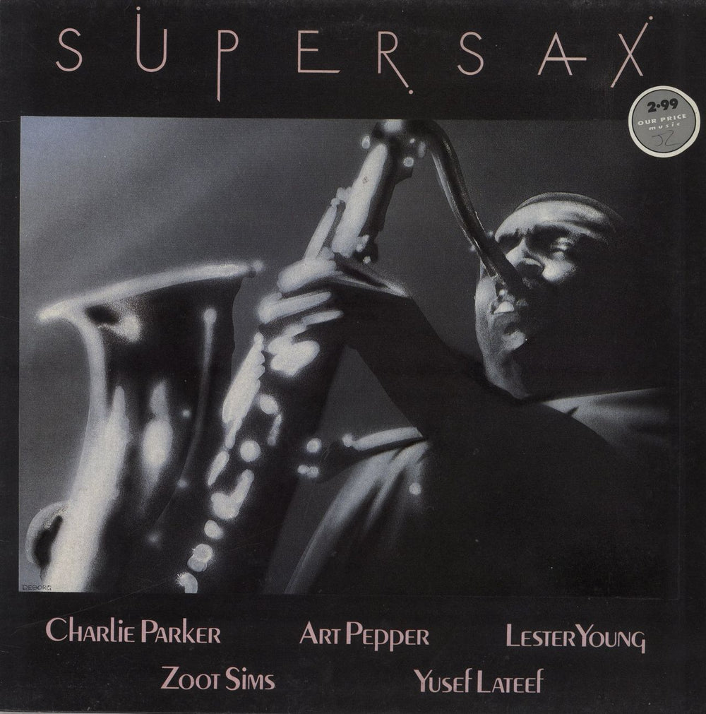 Various-Jazz Supersax UK vinyl LP album (LP record) XELLP101