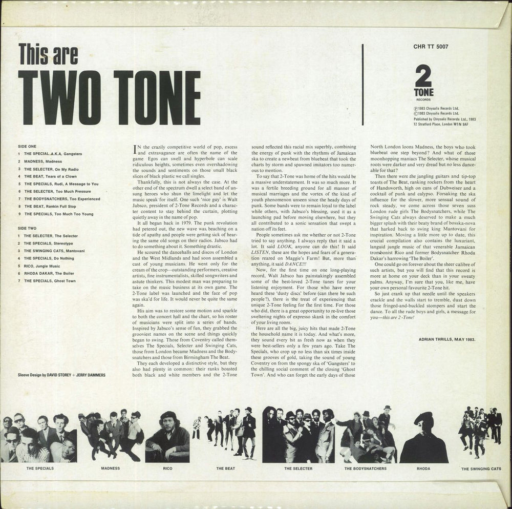 Various-Mod & 2-Tone This Are Two Tone - Pink Sleeve UK vinyl LP album (LP record)