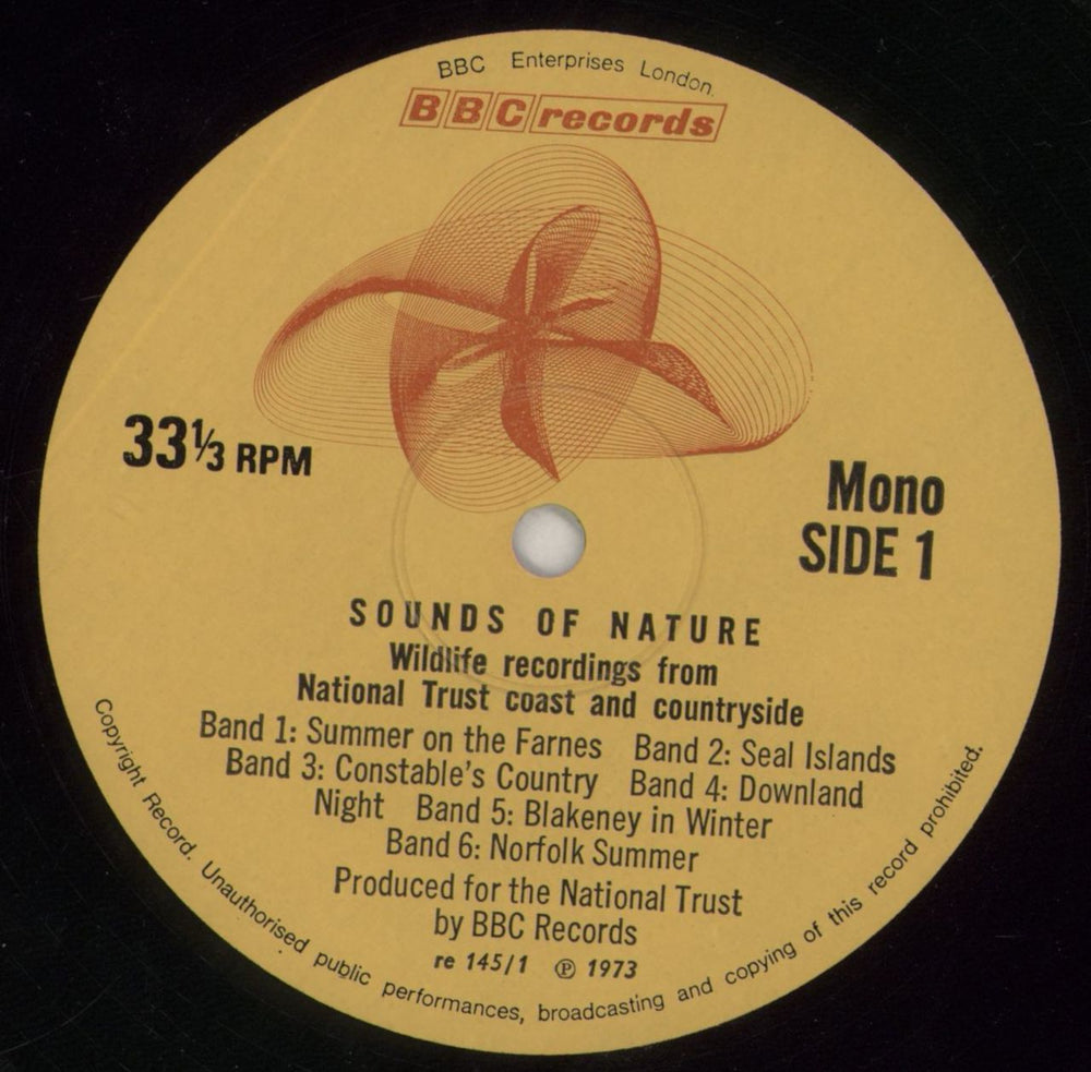 Various-Nature, Birds, Whales & Wildlife Sounds Of Nature UK vinyl LP album (LP record) XAULPSO863012