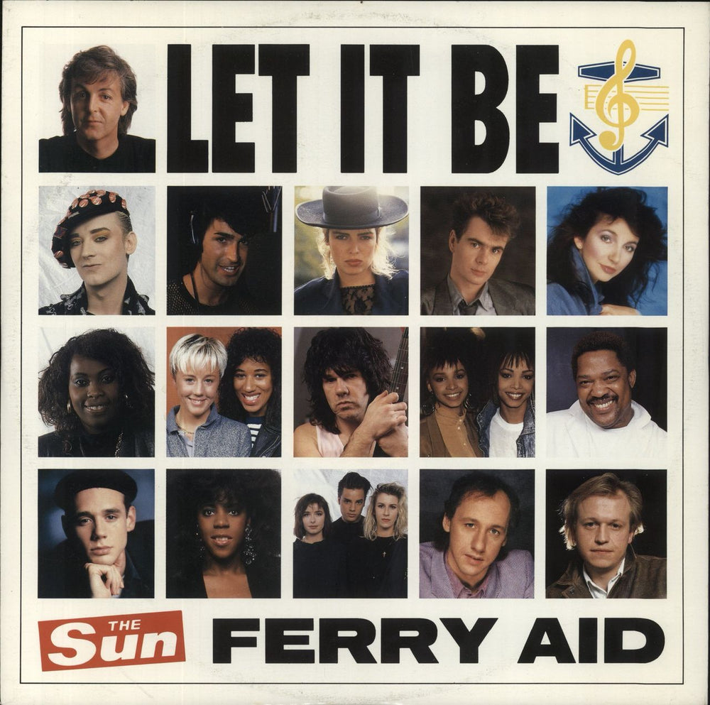 Various-Pop Let It Be UK 12" vinyl single (12 inch record / Maxi-single) AIDT1