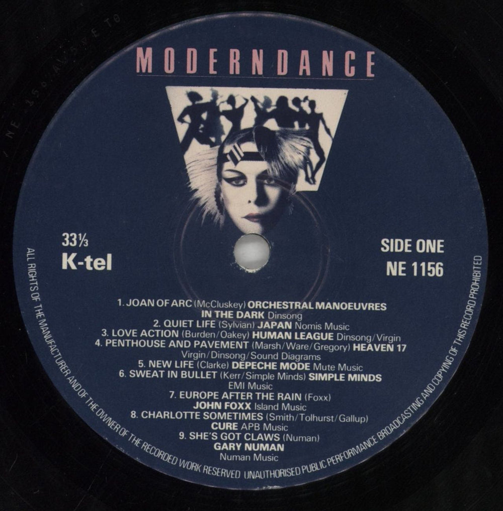 Various-Pop Modern Dance UK vinyl LP album (LP record) 7VALPMO205525