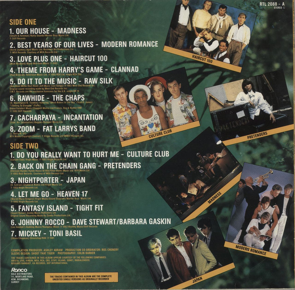 Various-Pop Raiders Of The Pop Charts - Parts 1 & 2 UK 2-LP vinyl record set (Double LP Album)