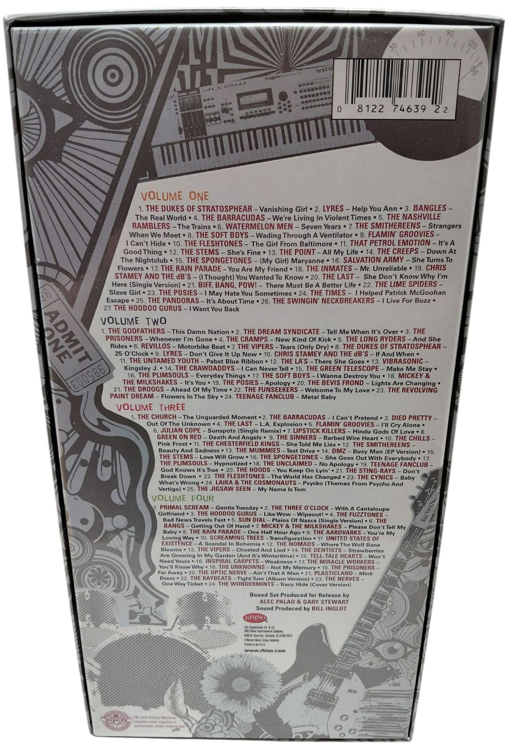 Various-Prog & Psych Children Of Nuggets - EX US CD Album Box Set 2005