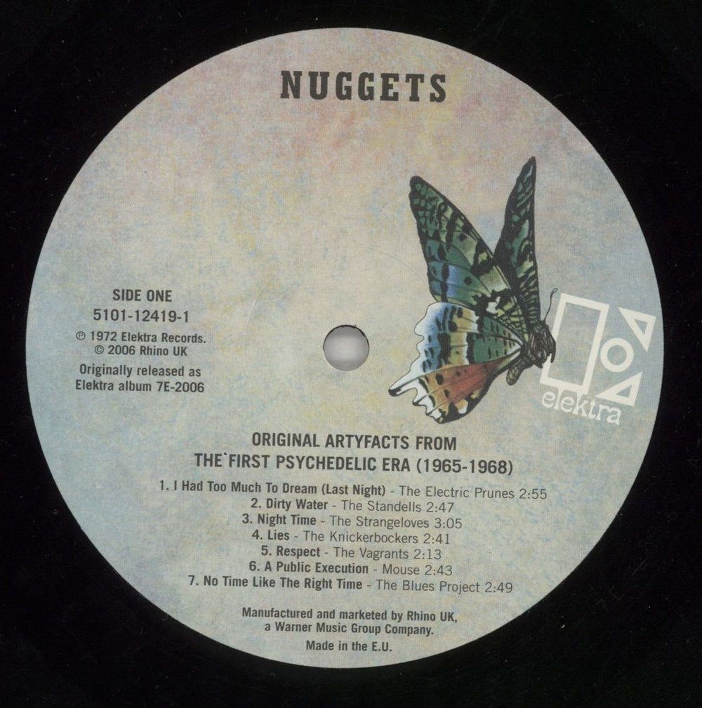 Various-Prog & Psych Nuggets - Original Artyfacts From The First Psychedelic Era UK 2-LP vinyl record set (Double LP Album) LSD2LNU378361