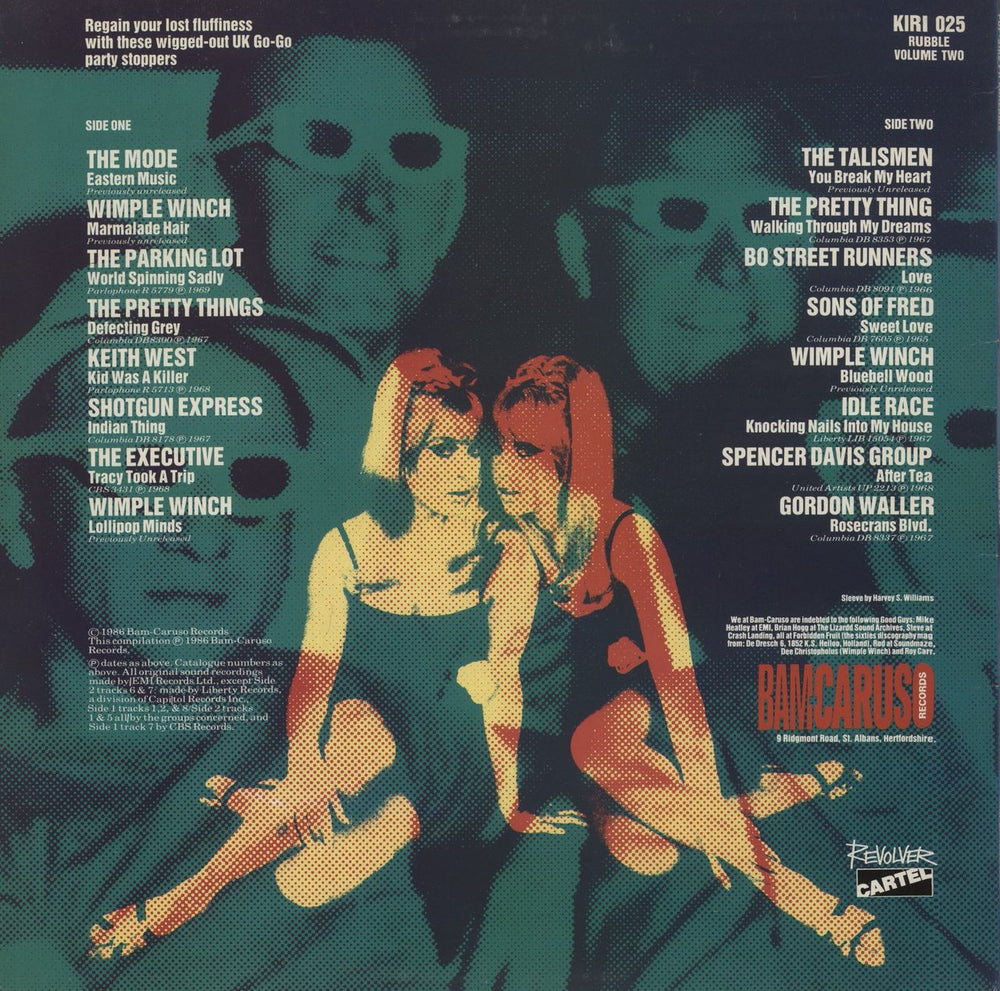 Various-Prog & Psych Rubble Volume Two - Pop-Sike Pipe Dreams UK vinyl LP album (LP record)