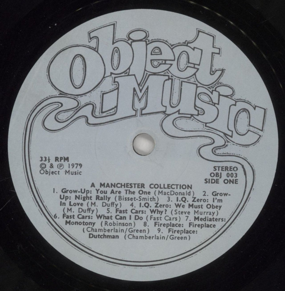 Various-Punk & New Wave A Manchester Collection + Insert UK vinyl LP album (LP record) PVALPAM861422