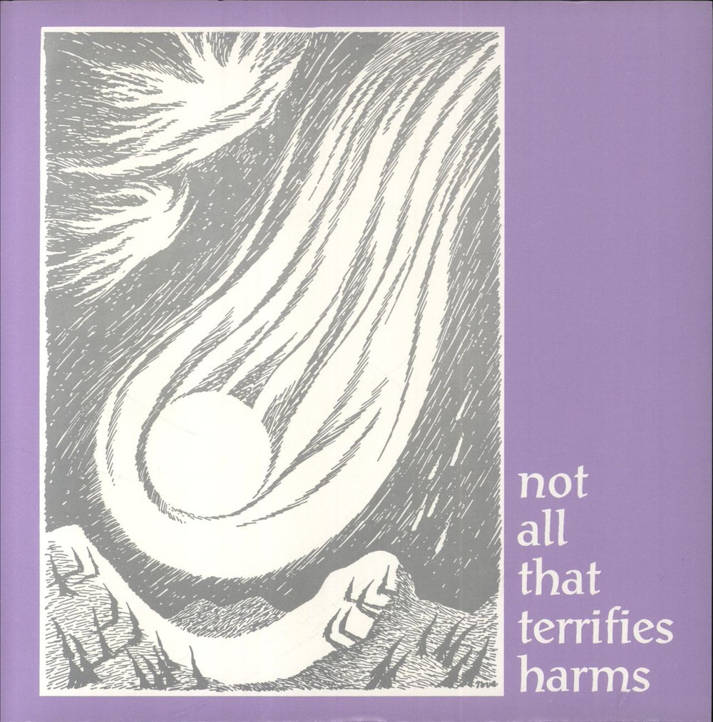 Various-Punk & New Wave Not All That Terrifies Harms US 7" vinyl single (7 inch record / 45) AJAX015