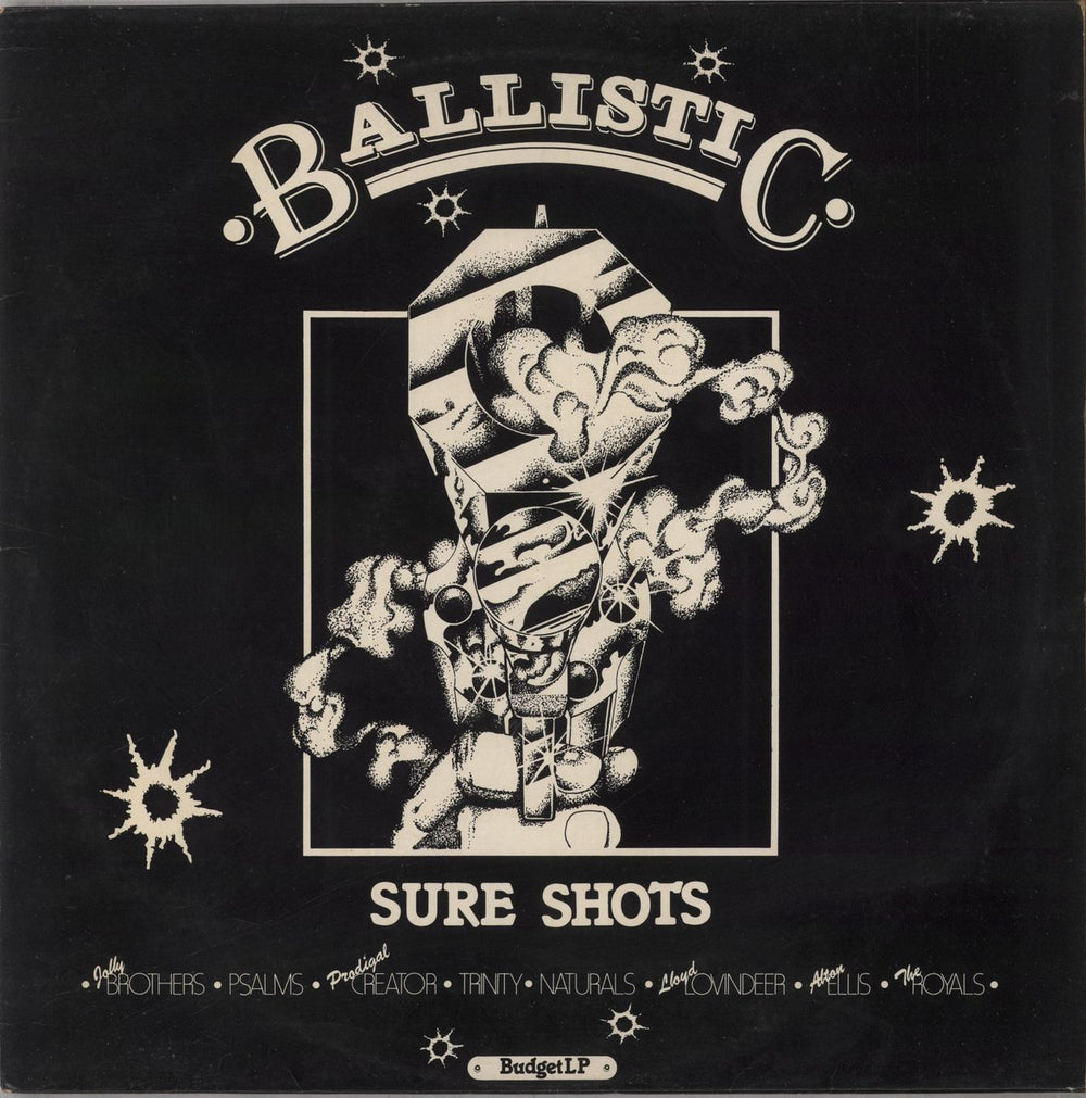 Various-Reggae & Ska Ballistic Sure Shots UK vinyl LP album (LP record) IRE3001