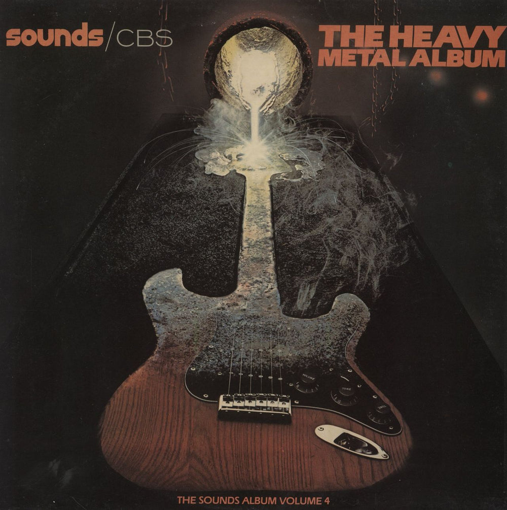 Various-Rock & Metal The Heavy Metal Album - The Sounds Album Volume 4 UK vinyl LP album (LP record) SS4